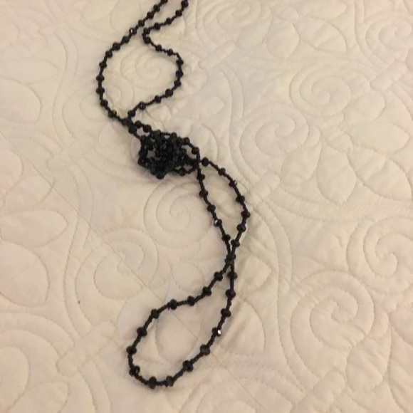 Monet Jewelry - New black beaded necklace